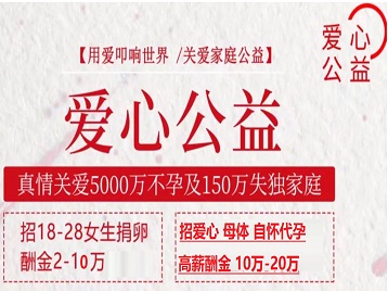天津捐卵助孕生子 爱心志愿者招募